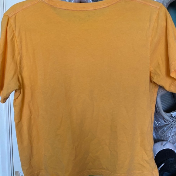 Orange Athleta Crop Top - Size Small - Picture 4 of 5